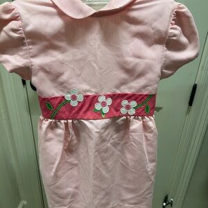 Adorable Pink Floral Kids Dress